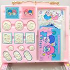 Sanrio Little Twin Stars Stamp Set Stationary Collectible Vintage Japan 1985RARE
