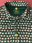 PINS AND ACES LIMITED EDITION 2022 MASTERS TOURNAMENT POLO SHIRT MEN- SMALL. EUC