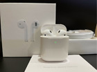 Apple Airpods 2nd Generation Bluetooth Earbuds Earphone White Charging Case USA
