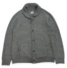 Men’s Goodfellow & Co Shawl Neck Cardigan Sweater Gray Size Large