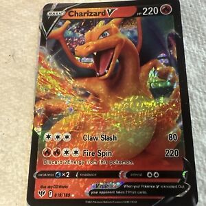 Charizard VStar Pokemon Gold Back Card 🔥Fan Art🔥NM