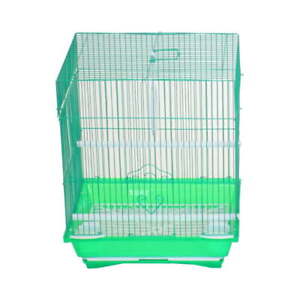 A1124MGRN Flat Top Small Parakeet Cage