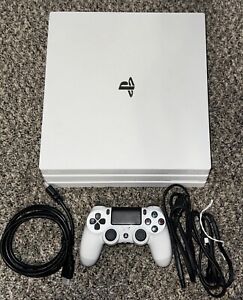 New ListingPlayStation 4 Pro 1TB Glacier White Console - NTSC w/ Controller Tested