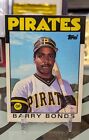 1986 Topps Traded Barry Bonds Rookie RC #11T Pittsburgh Pirates