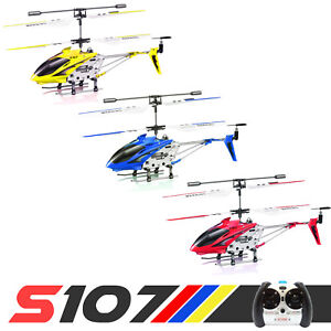 Syma S107G Mini RC Helicopter Phantom 3.5CH Metal Remote Control Helicopter GYRO