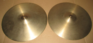 Zildjian Avedis 14 Inch Hi-Hat Cymbals Matched Pair 70's Canada They Sound Great