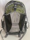The North Face Recon Backpack Men's Hiking School Adjustable Gray Green