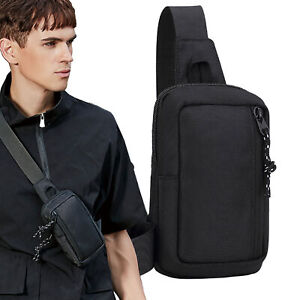 Mini Chest Bag For Man Crossbody Sling Backpack Travel Hiking Chest Bag