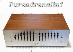 Vintage Rotel Stereo Graphic Equalizer RE-700 Tested Working unit