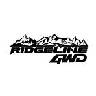 Honda Ridgeline,, 4WD, (x2) Vinyl Decal,Sticker for Car,Laptops and more