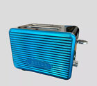 Bella Electric 2 Slice Toaster Blue Chrome Retro Model KT-3531 (Chipped Paint)