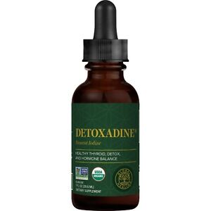 Global Healing Detoxadine, Organic Nascent Iodine Supplement For Thyroid Support