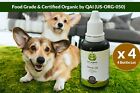 Hemp Oil for Dogs & Cats   - 4 oz of Calming Drops -100% Organic Free Shipping
