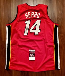 Tyler Herro Signed Autographed Miami Heat Custom Basketball Jersey JSA Size XL