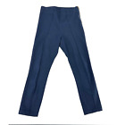 Prairie underground pants size small navy blue ponte knit leggings high rise