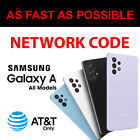 AT&T Network Code Samsung Galaxy A51 A50 A20 A21 A71 A10 A11 A12 A32 A52 A30 A31
