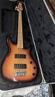 Vintage Peavey Foundation Electric Bass Guitar Made In USA W/Hardshell Case.