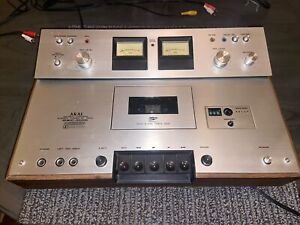 Vintage AKAI GXC -310D Stationary tape recorder Made in Japan - FOR PARTS - READ