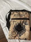 Harry Potter Bioworld Marauders Map Purse Fabric Solemnly Swear Up to No Good
