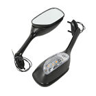 LED Turn Signal Rear Mirrors Fit For SUZUKI GSXR1000 05-15 GSXR 600 750 06-21 14 (For: 2007 Suzuki GSXR600)