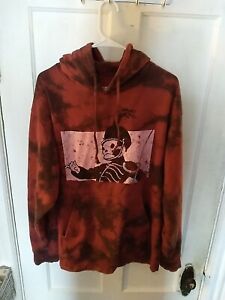 My Chemical Romance The Black Parade Red Tie Dye Hoodie Size M