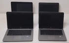 LOT OF 4 HP EliteBook 820 G4 Intel Core i7-7500 2.7GHz  No HDD/Battery BIOS LOCK