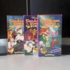 Disney Sing Along Songs VHS Tapes 6, 9 & 10 Bundle Lot