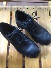 Mens ROCKPORT Shoes Size 11 BLACK LEATHER Lace Ups CASUAL OXFORDS