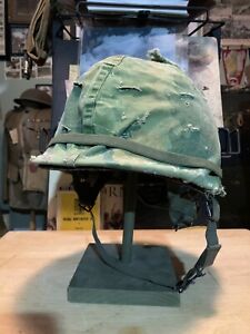 US Military Vietnam War M1-C Paratrooper Helmet