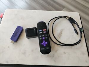 New ListingRoku 3500X Purple Streaming Stick HDMI 2nd Generation Remote, Charger, Micro USB