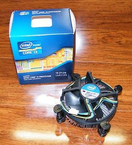 Desktop Processor Fan Only Made for Intel Core (i3-2120 LGA1155) *READ* FAN ONLY