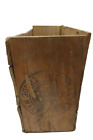 Proctor & Gamble Trademark Wood Wooden Shipping Advertising Crate Box