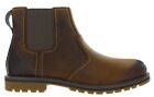 Timberland Men's LARCHMONT CHELSEA Brown Leather Boots Multiple Size NIB