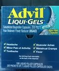 Advil Liqui-Gels Pain Reliever Fever Reducer 2x50 Packets Display Box Free Shipp