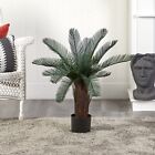 2’ Cycas Artificial Palm Tree UV (Indoor/Outdoor) Home Decor. Retail $106