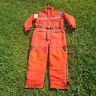 Stearns Sz Large I580 Orange Challenger Anti-Exposure Coverall Work Suit