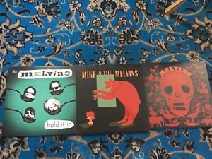 New ListingMelvina 3 album vinyl lot Basses Loaded, Mike and the Melvins, Hold it In