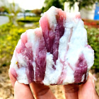 311g Natural red tourmaline quartz crystal mineral specimen LB3455