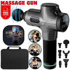 30 Speed LCD Massage Gun Deep Tissue Percussion Muscle Massager Vibrating Relax