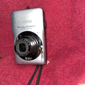 Canon PowerShot SD1300 IS ELPH 12.1MP 4x Optical Zoom Digital Camera Tested