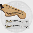 (2) Fender Strat 70's Style Waterslide Guitar Headstock Decals w/ CS Logo