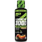 MusclePharm High Performance Liquid L-Carnitine 3000 Peach Nectarine 32 Servings