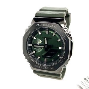 Casio GA-2100B-3A Men’s 45mm G-Shock Stainless Case Green Watch