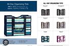 NEW Thirty One All Day Organizing Tote In Sea Stripe NEW IN PACKAGE