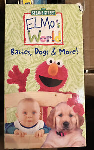 Elmos World - Babies, Dogs  More (VHS, 2000)