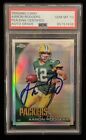 Aaron Rodgers Signed 2010 Topps Chrome Packers Jets Card PSA GEM MINT 10 AUTO