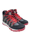 Ecko Unlimited Ottawa Mens Boots Size 11 Gray Red Black Lace Up Casual