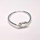 Women's Infinity Knot Sterling Silver Ring NEW