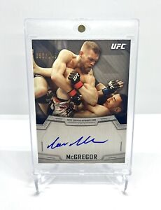 2014 Topps UFC Knockout /149 CONOR MCGREGOR 1st On Card Auto