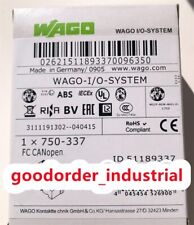New Factory Sealed WAGO 750-337 Buscoupler DeviceNet Module PLC Adapter